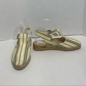 Apostrophe || Woman’s striped espadrilles size 7